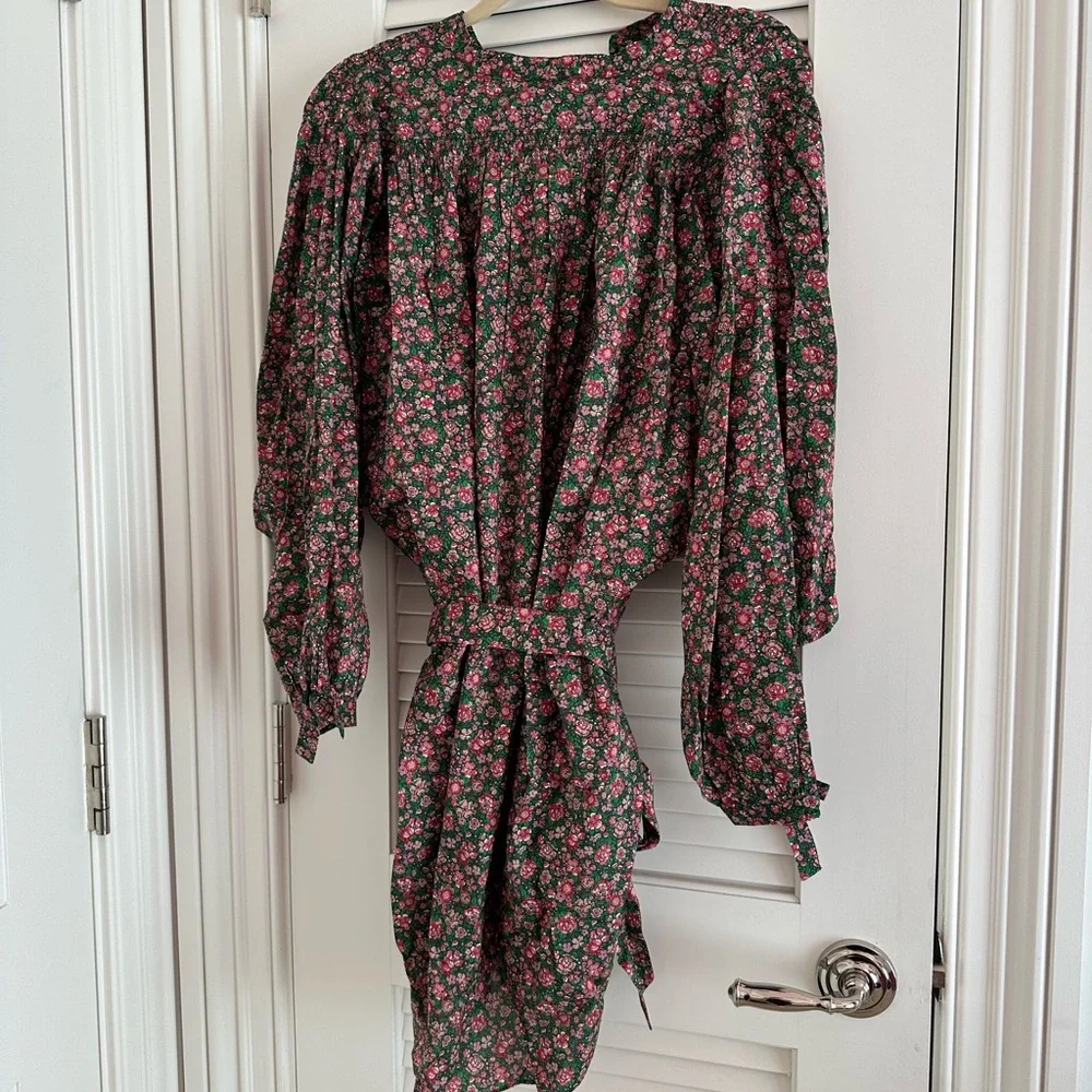 DÔEN Liberty Print Floral Mini Dress - Picture 6 of 6